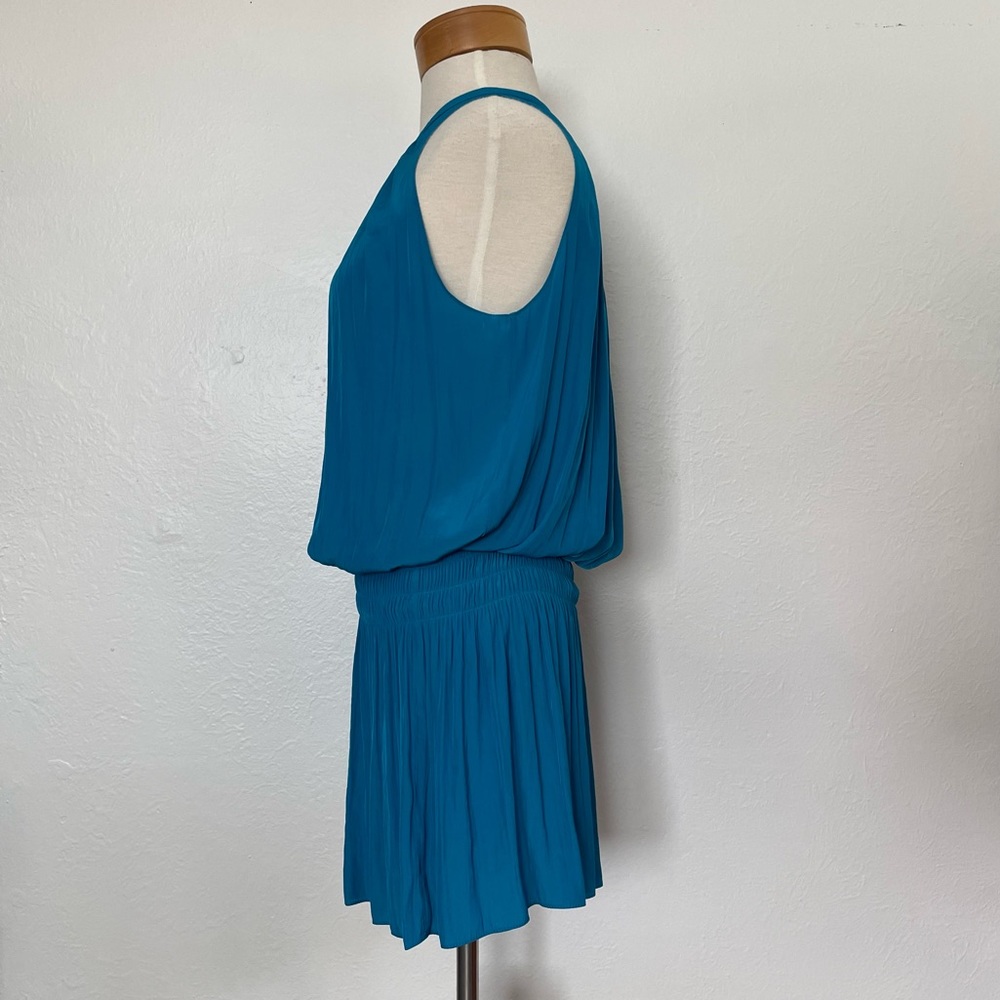 📛 SOLD📛 Ramy Brook Paris Dress Ocean Blue - Picture 4 of 8